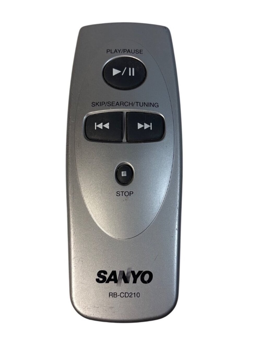 Sanyo RB-CD210 CD Player Remote Control Silver Compact Design Tested
